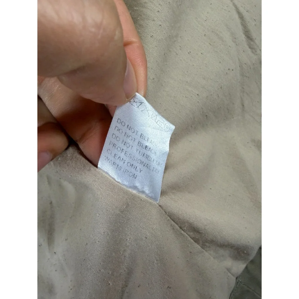 Shades‎ of Grey Micah Cohen Jacket Mens M Green Hooded Zip Snap Lined Minimalist